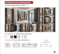 Batumi Premium Sliding Mirror Wardrobe