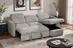 Malibu Luxury Fabric U-Shape Sectional Corner Sofa