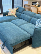 Malibu Luxury Fabric U-Shape Sectional Corner Sofa
