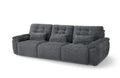 Dallas Large 3-Seater Electric Cinema Sofa Bed in Soft-Touch Fabric