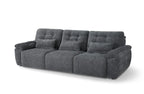 Dallas Large 3-Seater Electric Cinema Sofa Bed in Soft-Touch Fabric