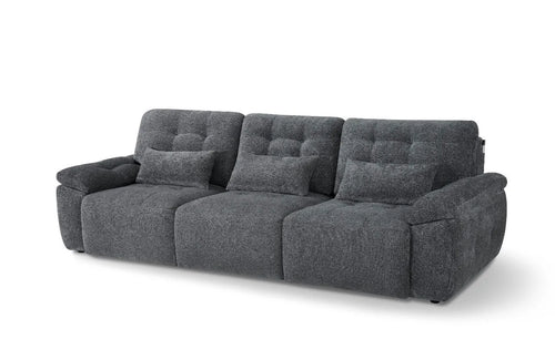 Dallas Large 3-Seater Electric Cinema Sofa Bed in Soft-Touch Fabric