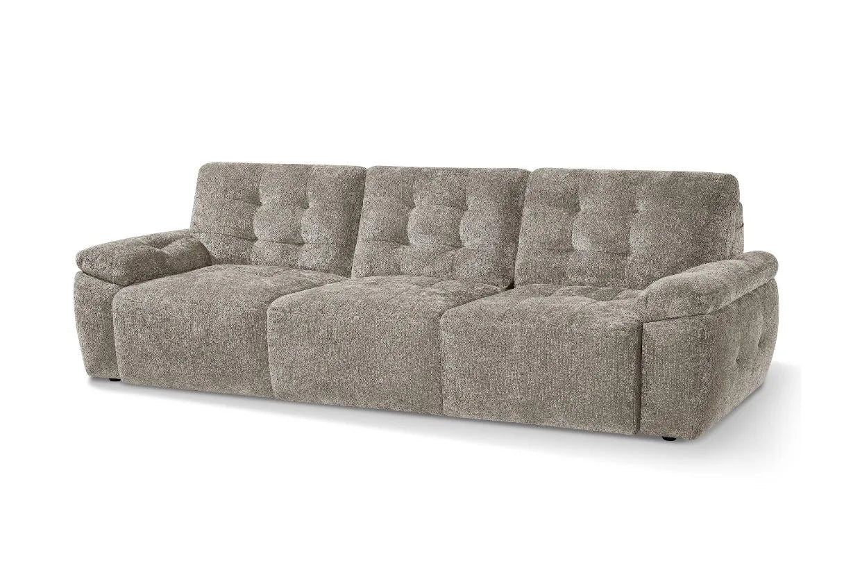 Dallas Large 3-Seater Electric Cinema Sofa Bed in Soft-Touch Fabric