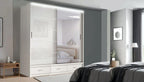 Florence Premium Sliding Mirror Wardrobe