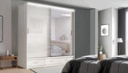 Florence Premium Sliding Mirror Wardrobe
