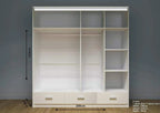 Florence Premium Sliding Mirror Wardrobe