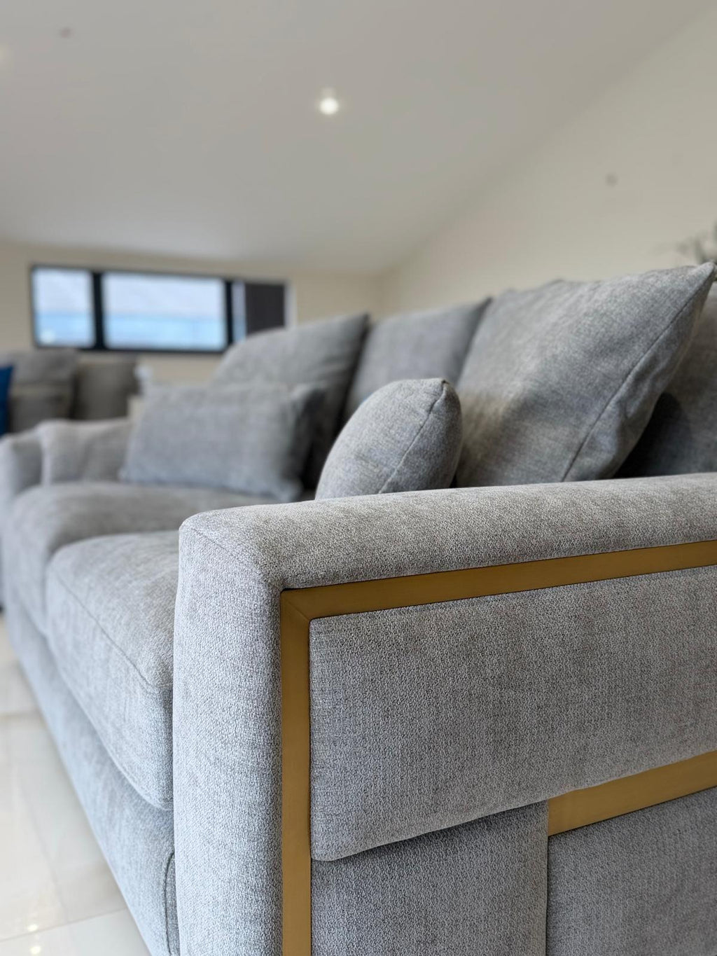 Monterey 3+2 Fabric Sofa Set with Accent Cushions