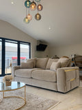 Monterey 3+2 Fabric Sofa Set with Accent Cushions