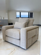 Monterey 3+2 Fabric Sofa Set with Accent Cushions
