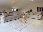 Monterey 3+2 Fabric Sofa Set with Accent Cushions