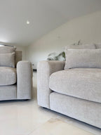 Monterey 3+2 Fabric Sofa Set with Accent Cushions