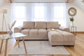 Miami Universal Fabric Corner Sofa Bed