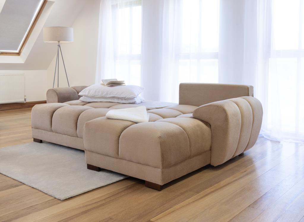 Miami Universal Fabric Corner Sofa Bed