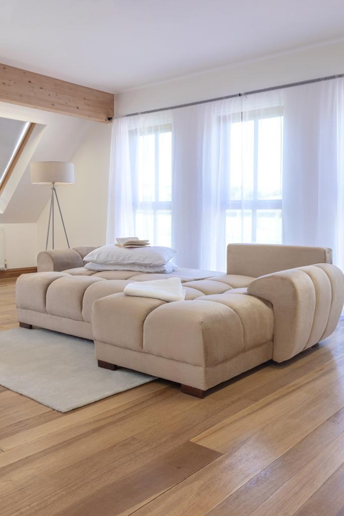 Miami Universal Fabric Corner Sofa Bed