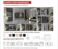 Chicago Premium Sliding Mirror Wardrobe